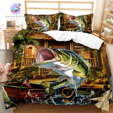 Housse de Couette Pêcheur Port